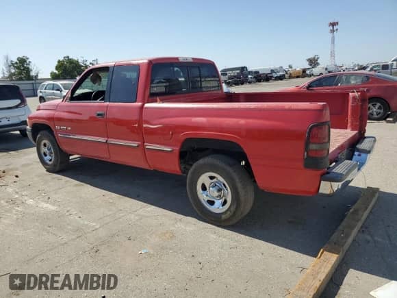 1999 Dodge 1500 with VIN 3B7HC12Y5XG138674, listed as a Copart auction lot 62539265 with Not provided miles and Salvage title. Bid and sale history available at DreamBid. Image 2.