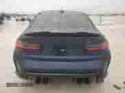 2022 BMW M3 Competition xDrive with VIN WBS43AY00NFM14007, listed as a Copart auction lot 44983285 with Not provided miles and Salvage title. Bid and sale history available at DreamBid. Image 6.