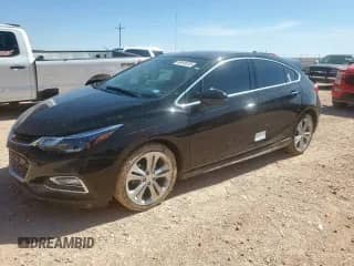 2018 Chevrolet Cruze Premier с VIN 3G1BF6SM8JS566985, выставлен на аукционе Copart как лот 60648235 с пробегом 21 748 миль миль и Списание • Salvage title. История ставок и продаж доступна на DreamBid. Изображение 1.