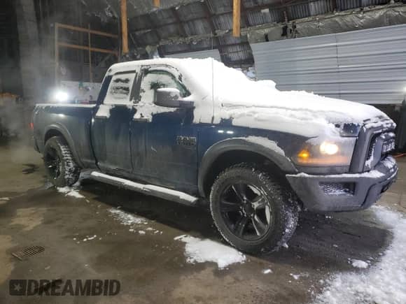 2023 Ram 1500 Warlock with VIN 1C6RR7GG8PS545541, listed as a Copart auction lot 87257624 with 30,950 mi miles and Salvage title. Bid and sale history available at DreamBid. Image 4.