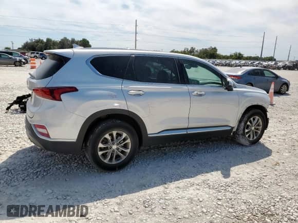 2019 Hyundai Santa Fe SEL with VIN 5NMS33ADXKH036963, listed as a Copart auction lot 81885735 with 94,971 mi miles and Salvage title. Bid and sale history available at DreamBid. Image 3.