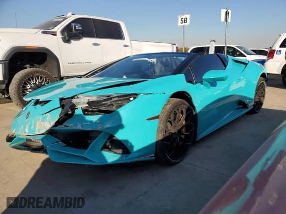2020 Lamborghini Huracan с VIN ZHWUT4ZF5LLA14612, выставлен на аукционе Copart как лот 81478114 с пробегом 14 832 миль миль и Списание • Salvage title. История ставок и продаж доступна на DreamBid. Изображение 1.