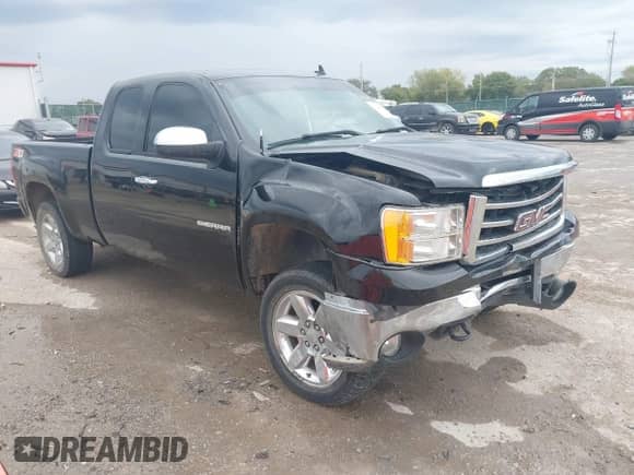 2013 GMC Sierra 1500 SLE z VIN 1GTR2VE71DZ199937, wystawiony jako IAAI lot #43426027 z przebiegiem 112 140 mil mil oraz . Historia ofert i sprzedaży dostępna na DreamBid. Obrazek 1.