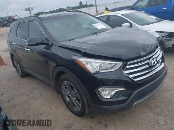 2014 Hyundai Santa Fe GLS with VIN KM8SR4HF2EU072425, listed as a IAAI auction lot 42694331 with 151,024 mi miles and . Bid and sale history available at DreamBid. Image 1.