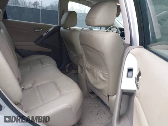 2012 Nissan Murano SV with VIN JN8AZ1MU9CW113514, listed as a IAAI auction lot 41139063 with 138,817 mi miles and . Bid and sale history available at DreamBid. Image 8.