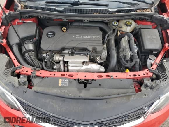 2017 Chevrolet Cruze LT with VIN 1G1BE5SM9H7199133, listed as a Copart auction lot 81579455 with 107,326 mi miles and Salvage title. Bid and sale history available at DreamBid. Image 11.