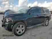 2015 Chevrolet Tahoe LT with VIN 1GNSKBKC5FR595400, listed as a Copart auction lot 81706635 with 123,259 mi miles and Salvage title. Bid and sale history available at DreamBid. Image 1.