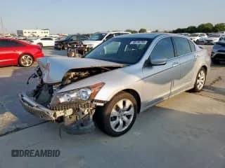 2009 Honda Accord EX-L with VIN 1HGCP36819A034223, listed as a Copart auction lot 68194785 with 210,727 mi miles and Salvage title. Bid and sale history available at DreamBid. Image 1.