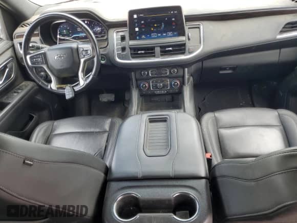 2022 Chevrolet Suburban Z71 with VIN 1GNSKDKD6NR148173, listed as a Copart auction lot 63627015 with 79,345 mi miles and Salvage title. Bid and sale history available at DreamBid. Image 8.