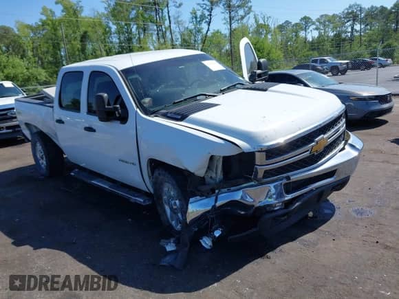 2013 Chevrolet Silverado 2500HD Work Truck with VIN 1GC1KVCG0DF124471, listed as a IAAI auction lot 42148880 with 262,027 mi miles and . Bid and sale history available at DreamBid. Image 1.