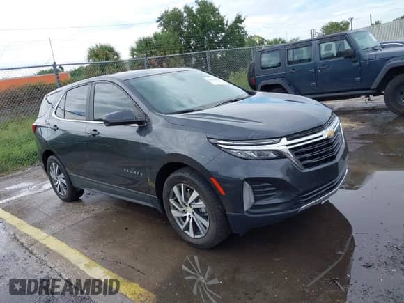 2022 Chevrolet Equinox LT с VIN 3GNAXKEV3NS243891, выставлен на аукционе IAAI как лот 43058970 с пробегом 19 647 миль миль и . История ставок и продаж доступна на DreamBid. Изображение 1.
