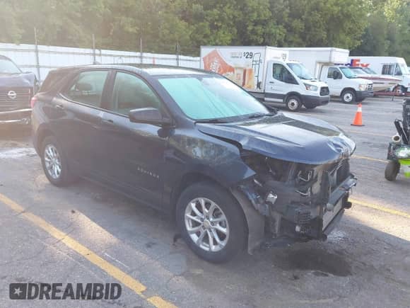 2019 Chevrolet Equinox LS с VIN 3GNAXHEV0KS503940, выставлен на аукционе IAAI как лот 43060475 с пробегом 83 797 миль миль и . История ставок и продаж доступна на DreamBid. Изображение 1.