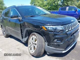 2022 Jeep Compass Limited с VIN 3C4NJDCB5NT150056, выставлен на аукционе IAAI как лот 43063429 с пробегом 27 701 миль миль и . История ставок и продаж доступна на DreamBid. Изображение 1.