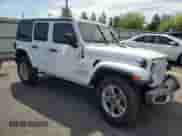2021 Jeep Wrangler Unlimited Sahara with VIN 1C4HJXEG4MW550691, listed as a Copart auction lot 55654035 with Not provided miles and Salvage title. Bid and sale history available at DreamBid. Image 4.