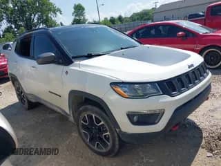 2021 Jeep Compass Trailhawk with VIN 3C4NJDDB2MT590314, listed as a IAAI auction lot 42651164 with 107,133 mi miles and . Bid and sale history available at DreamBid. Image 1.
