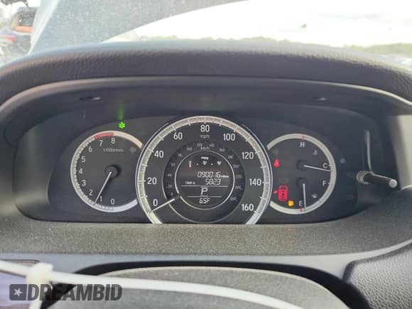 2016 Honda Accord EX-L with VIN 1HGCR2F81GA140382, listed as a Copart auction lot 82342325 with 90,016 mi miles and Salvage title. Bid and sale history available at DreamBid. Image 9.