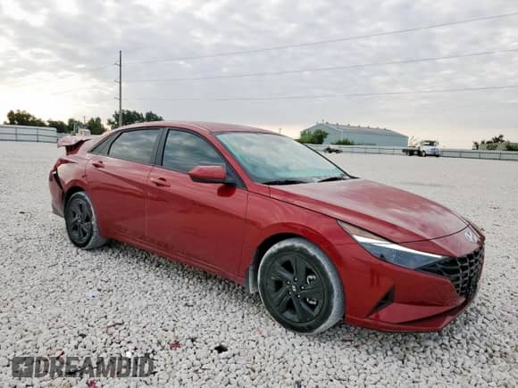 2023 Hyundai Elantra SEL with VIN KMHLM4AG4PU576564, listed as a Copart auction lot 72036045 with 41,779 mi miles and Salvage title. Bid and sale history available at DreamBid. Image 4.