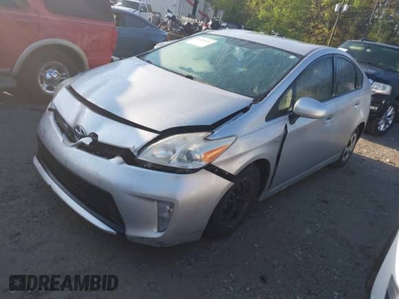 2012 Toyota Prius One с VIN JTDKN3DU6C1524096, выставлен на аукционе IAAI как лот 41938316 с пробегом 193 907 миль миль и . История ставок и продаж доступна на DreamBid. Изображение 2.