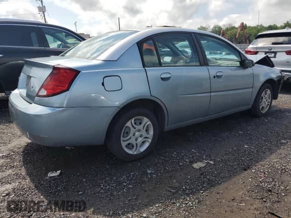 2003 Saturn ION ION 2 with VIN 1G8AJ52F73Z161214, listed as a Copart auction lot 60304025 with 124,714 mi miles and Salvage title. Bid and sale history available at DreamBid. Image 3.