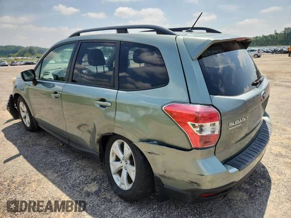 2014 Subaru Forester Premium with VIN JF2SJACC2EG487641, listed as a Copart auction lot 65424675 with 136,495 mi miles and Non repairable. Bid and sale history available at DreamBid. Image 2.