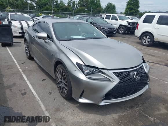 2015 Lexus RC 350 F Sport z VIN JTHSE5BC6F5003106, wystawiony jako IAAI lot #42452061 z przebiegiem 163 558 mil mil oraz . Historia ofert i sprzedaży dostępna na DreamBid. Obrazek 1.