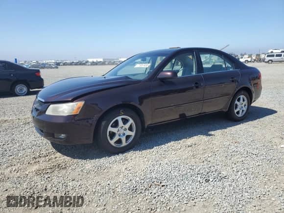 2006 Hyundai Sonata GLS with VIN KMHEU46C66A084245, listed as a Copart auction lot 71857455 with 122,917 mi miles and Salvage title. Bid and sale history available at DreamBid. Image 1.