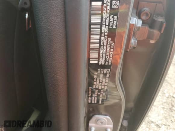 2017 Jeep Renegade Altitude with VIN ZACCJBBHXHPF20561, listed as a Copart auction lot 70382104 with 130,546 mi miles and Salvage title. Bid and sale history available at DreamBid. Image 13.