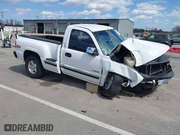 1999 Chevrolet Silverado 1500 LS with VIN 1GCEK14T4XZ168000, listed as a IAAI auction lot 41874504 with 150,011 mi miles and . Bid and sale history available at DreamBid. Image 1.