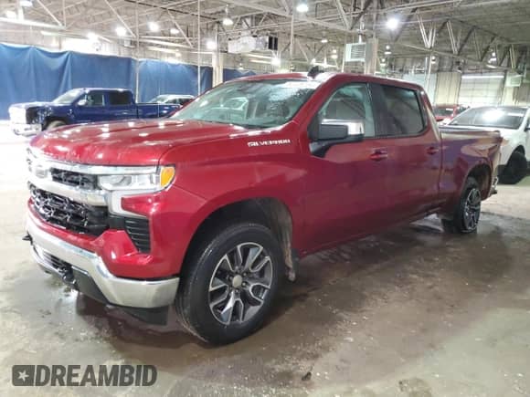 2022 Chevrolet Silverado 1500 LT z VIN 3GCPDDEK0NG514762, wystawiony jako Copart lot #82028784 z przebiegiem 52 518 mil mil oraz Szkoda całkowita • Salvage title. Historia ofert i sprzedaży dostępna na DreamBid. Obrazek 1.