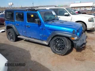 2023 Jeep Wrangler Sport S с VIN 1C4HJXDN6PW592915, выставлен на аукционе IAAI как лот 41662077 с пробегом 43 129 миль миль и . История ставок и продаж доступна на DreamBid. Изображение 1.