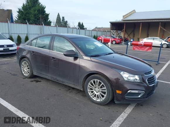 2015 Chevrolet Cruze ECO с VIN 1G1PH5SB9F7288788, выставлен на аукционе IAAI как лот 41696123 с пробегом 178 796 миль миль и . История ставок и продаж доступна на DreamBid. Изображение 1.