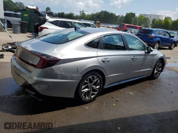 2021 Hyundai Sonata SEL с VIN 5NPEL4JA2MH066439, выставлен на аукционе Copart как лот 68349705 с пробегом 47 134 миль миль и Списание • Salvage title. История ставок и продаж доступна на DreamBid. Изображение 3.