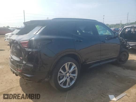 2024 Chevrolet Blazer RS with VIN 3GNKBERS6RS129782, listed as a Copart auction lot 68068665 with Not provided miles and Non repairable. Bid and sale history available at DreamBid. Image 3.