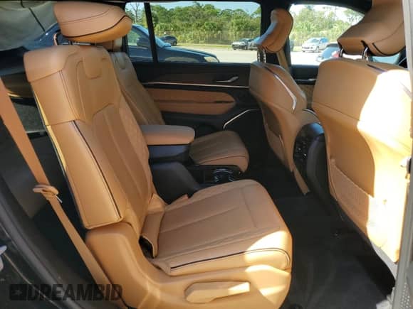 2021 Jeep Grand Cherokee Summit Reserve with VIN 1C4RJKEGXM8109031, listed as a Copart auction lot 81243414 with Not provided miles and Salvage title. Bid and sale history available at DreamBid. Image 12.