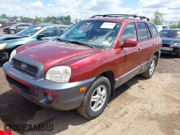 2004 Hyundai Santa Fe GLS с VIN KM8SC13E64U833616, выставлен на аукционе IAAI как лот 42342870 с пробегом 183 871 миль миль и . История ставок и продаж доступна на DreamBid. Изображение 2.