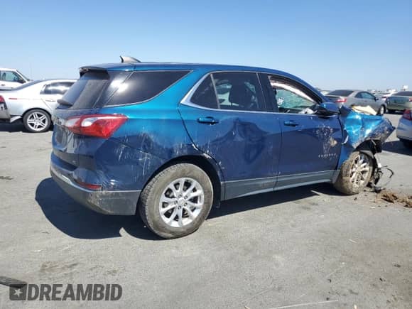 2020 Chevrolet Equinox LT с VIN 2GNAXJEVXL6196042, выставлен на аукционе Copart как лот 81743035 с пробегом 74 987 миль миль и Списание • Salvage title. История ставок и продаж доступна на DreamBid. Изображение 3.