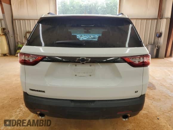 2019 Chevrolet Traverse LT with VIN 1GNERHKW5KJ172010, listed as a Copart auction lot 70887555 with 97,215 mi miles and Salvage title. Bid and sale history available at DreamBid. Image 6.