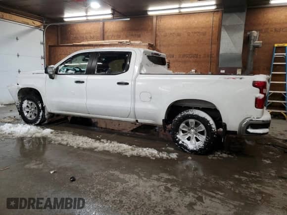 2019 Chevrolet Silverado 1500 Work Truck with VIN 3GCUYAEFXKG230785, listed as a Copart auction lot 81659614 with 114,427 mi miles and Salvage title. Bid and sale history available at DreamBid. Image 2.