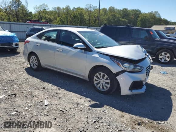 2021 Hyundai Accent SE с VIN 3KPC24A68ME134303, выставлен на аукционе Copart как лот 84936895 с пробегом 127 063 миль миль и Списание • Salvage title. История ставок и продаж доступна на DreamBid. Изображение 4.