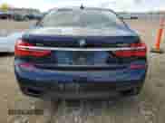 2019 BMW 7 Series 750i xDrive with VIN WBA7F2C57KB240408, listed as a Copart auction lot 75825244 with 125,702 mi miles and Salvage title. Bid and sale history available at DreamBid. Image 6.