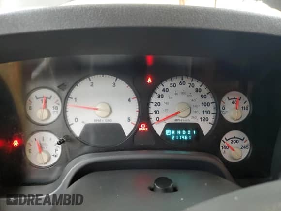 2006 Dodge 2500 SLT with VIN 3D7KS29C56G179979, listed as a Copart auction lot 58835935 with 211,981 mi miles and Salvage title. Bid and sale history available at DreamBid. Image 9.