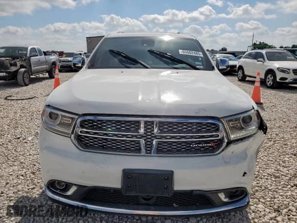 2014 Dodge Durango Citadel with VIN 1C4RDHEG4EC974943, listed as a Copart auction lot 65602485 with 129,233 mi miles and Salvage title. Bid and sale history available at DreamBid. Image 5.