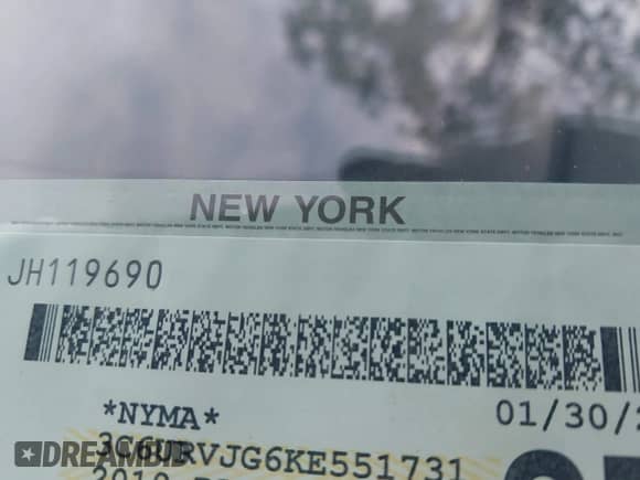 2019 Ram ProMaster Cargo with VIN 3C6URVJG6KE551731, listed as a IAAI auction lot 42573029 with 69,064 mi miles and . Bid and sale history available at DreamBid. Image 17.