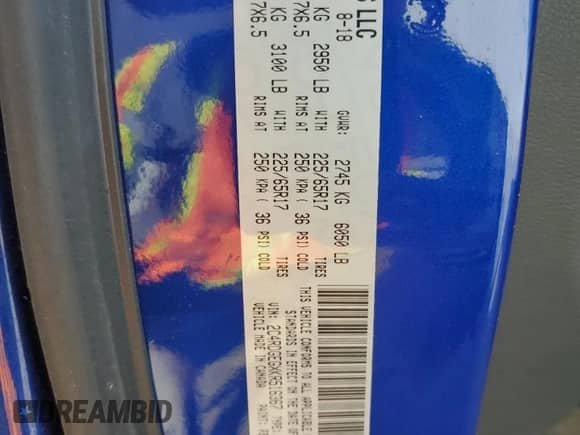 2019 Dodge Grand Caravan GT with VIN 2C4RDGEGXKR516367, listed as a Copart auction lot 85704595 with 110,210 mi miles and Salvage title. Bid and sale history available at DreamBid. Image 13.