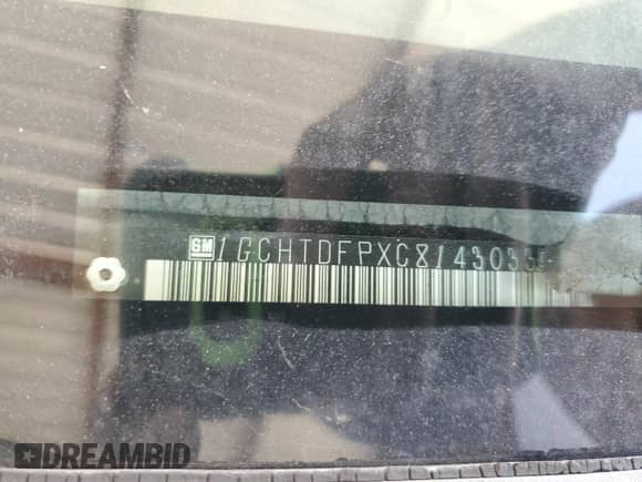 2012 Chevrolet Colorado 2LT with VIN 1GCHTDFPXC8143033, listed as a Copart auction lot 62024275 with 164,062 mi miles and Clean title. Bid and sale history available at DreamBid. Image 12.