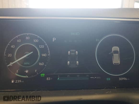 2022 Hyundai Tucson SEL Convenience with VIN KM8JFCA12NU049675, listed as a Copart auction lot 81574105 with 30,996 mi miles and Salvage title. Bid and sale history available at DreamBid. Image 9.