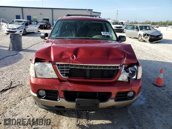 2003 Ford Explorer Eddie Bauer with VIN 1FMZU74W23UB17770, listed as a Copart auction lot 45461095 with 92,121 mi miles and Salvage title. Bid and sale history available at DreamBid. Image 5.