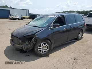 2006 Honda Odyssey Touring z VIN 5FNRL38896B030067, wystawiony jako Copart lot #68197975 z przebiegiem 237 325 mil mil oraz Szkoda całkowita • Salvage title. Historia ofert i sprzedaży dostępna na DreamBid. Obrazek 1.