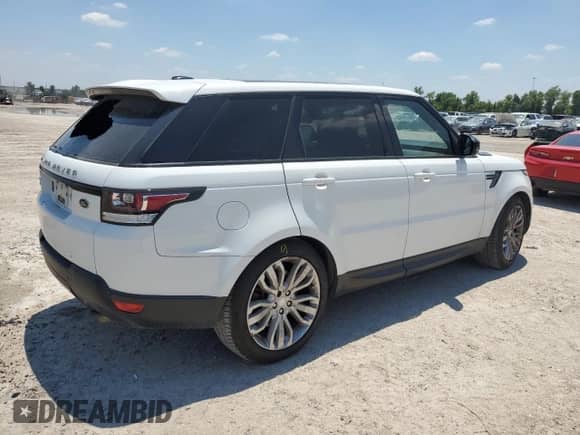 2015 Land Rover Range Rover Sport Supercharged with VIN SALWR2TFXFA620880, listed as a Copart auction lot 65038874 with 205,804 mi miles and Salvage title. Bid and sale history available at DreamBid. Image 3.