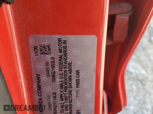 2021 Chevrolet Spark ACTIV с VIN KL8CH6SA0MC734391, выставлен на аукционе Copart как лот 81231335 с пробегом 24 340 миль миль и Списание • Salvage title. История ставок и продаж доступна на DreamBid. Изображение 12.